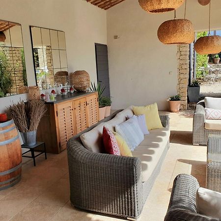 Les Terrasses - Gordes Guest House Bagian luar foto
