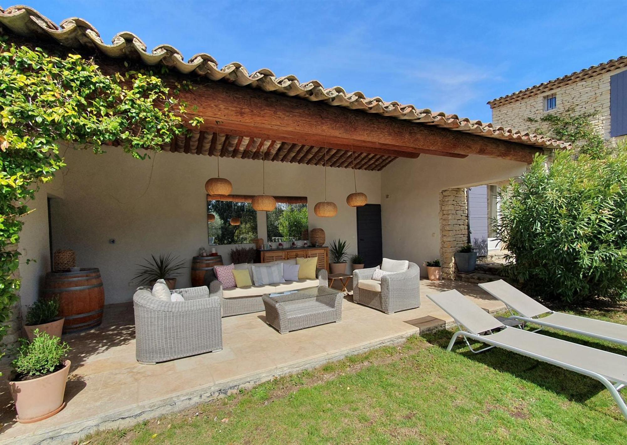 Les Terrasses - Gordes Guest House Bagian luar foto