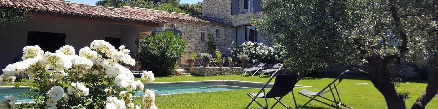 Les Terrasses - Gordes Guest House Bagian luar foto