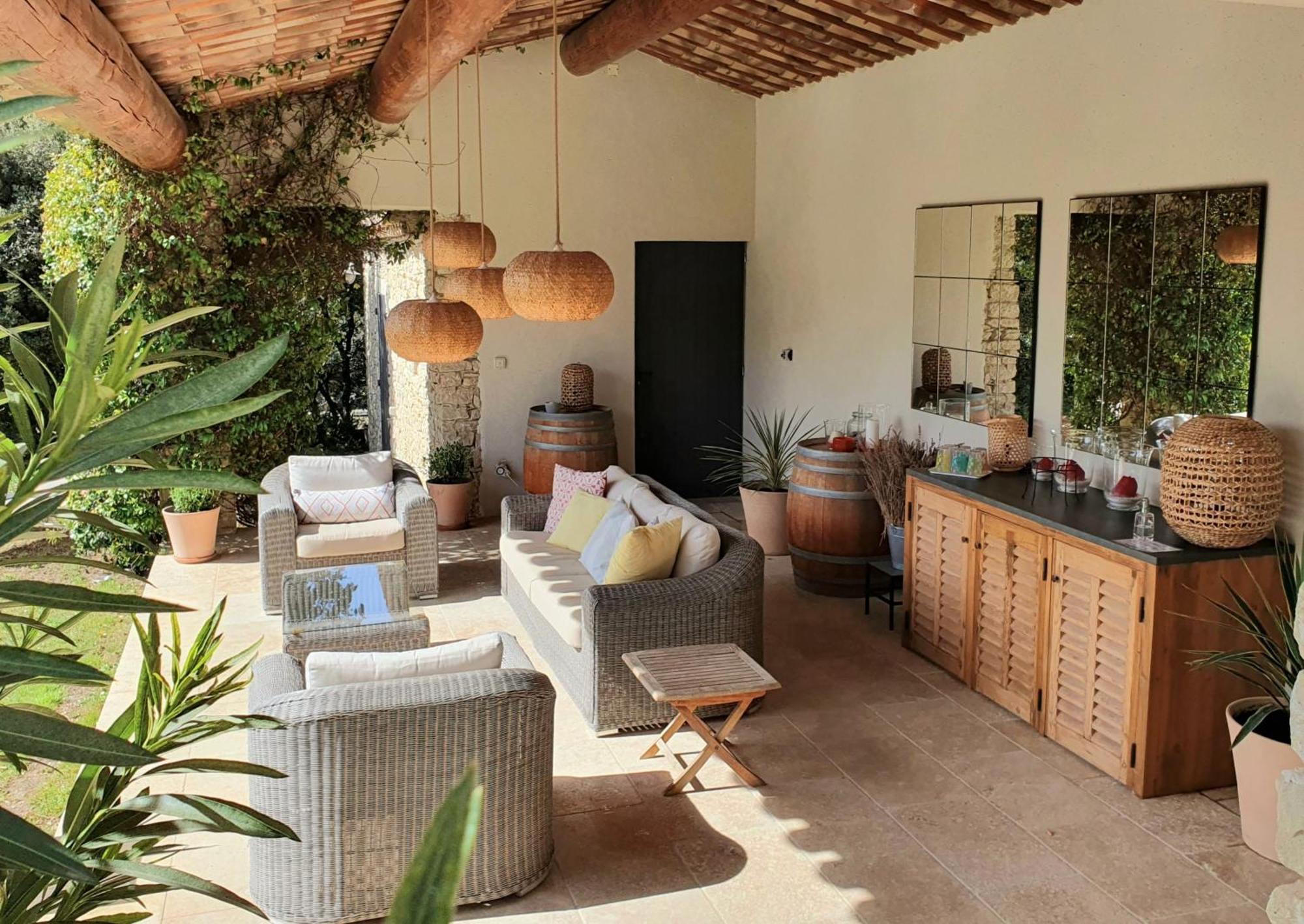 Les Terrasses - Gordes Guest House Bagian luar foto