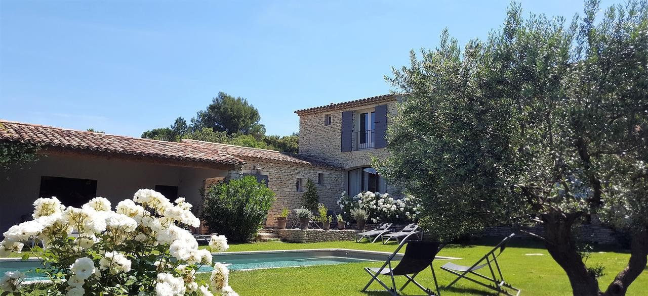 Les Terrasses - Gordes Guest House Bagian luar foto