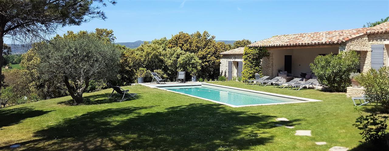 Les Terrasses - Gordes Guest House Bagian luar foto