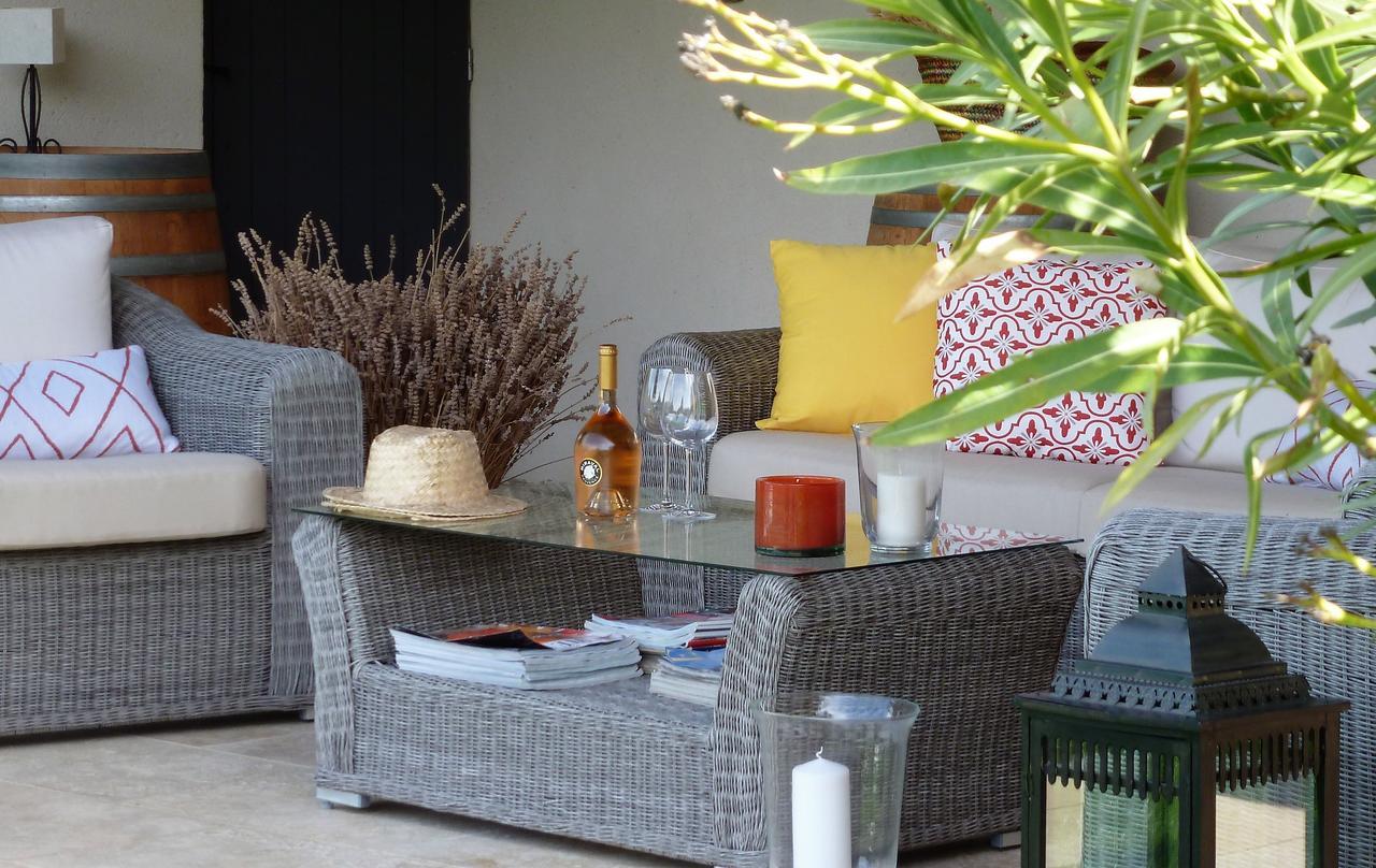 Les Terrasses - Gordes Guest House Bagian luar foto