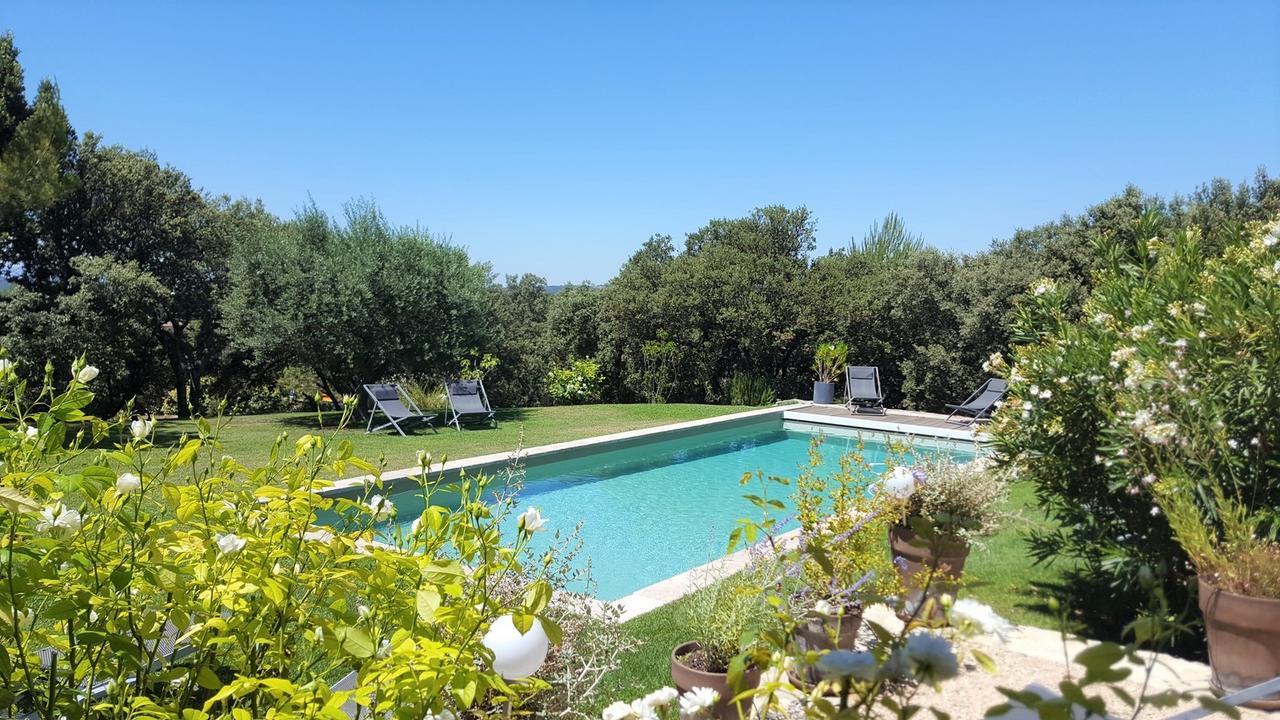 Les Terrasses - Gordes Guest House Bagian luar foto