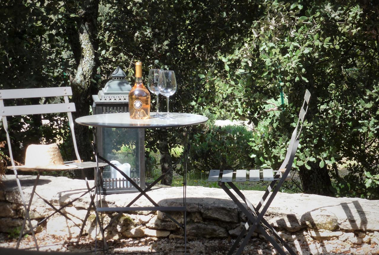 Les Terrasses - Gordes Guest House Bagian luar foto