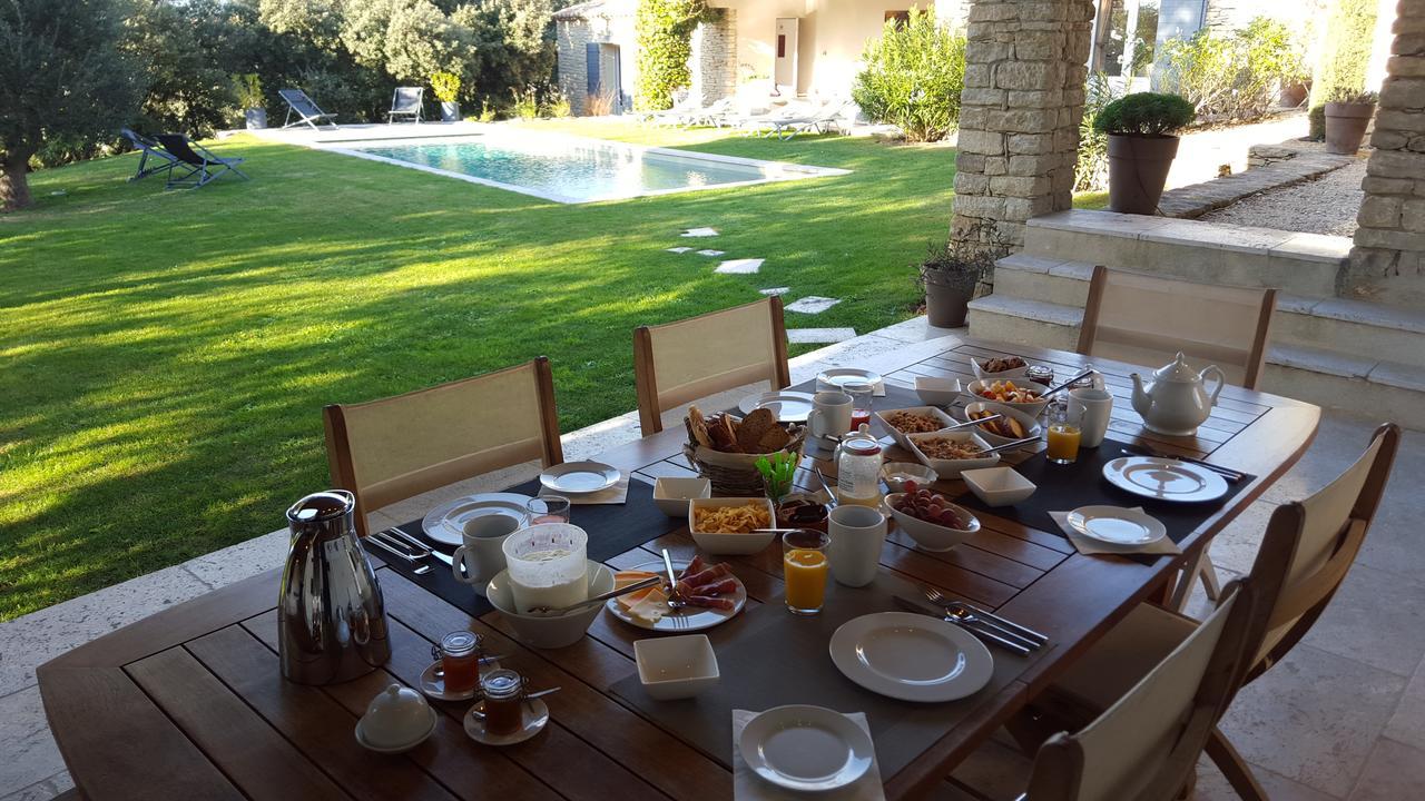 Les Terrasses - Gordes Guest House Bagian luar foto