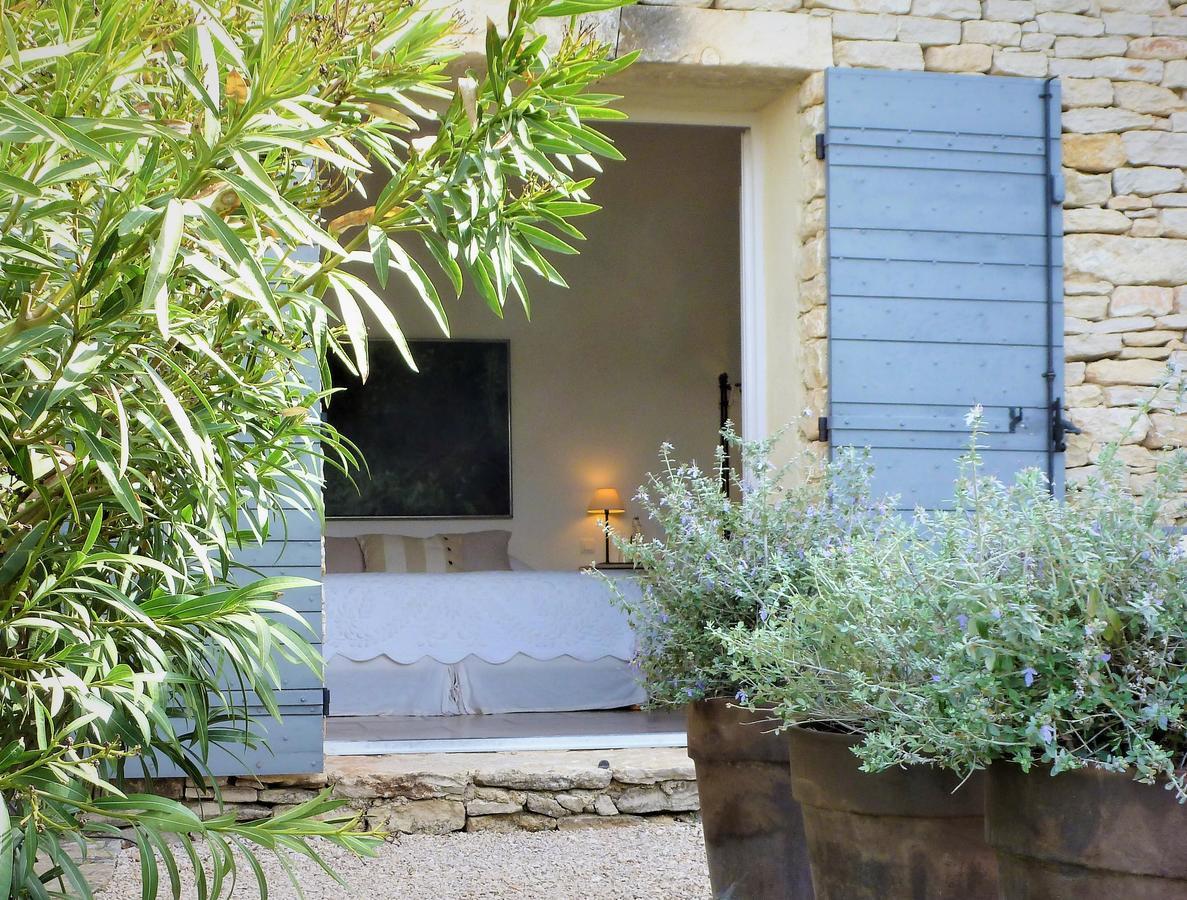 Les Terrasses - Gordes Guest House Bagian luar foto
